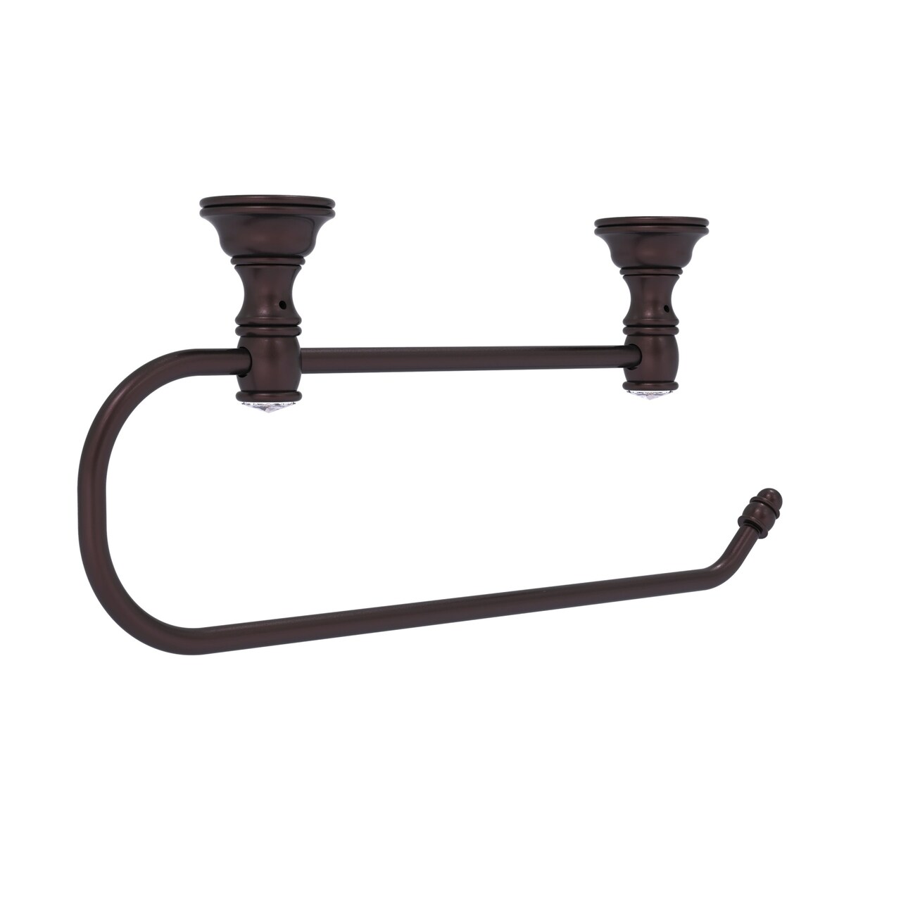 Carolina Crystal Collection Under Cabinet Paper Towel Holder - Antique Bronze